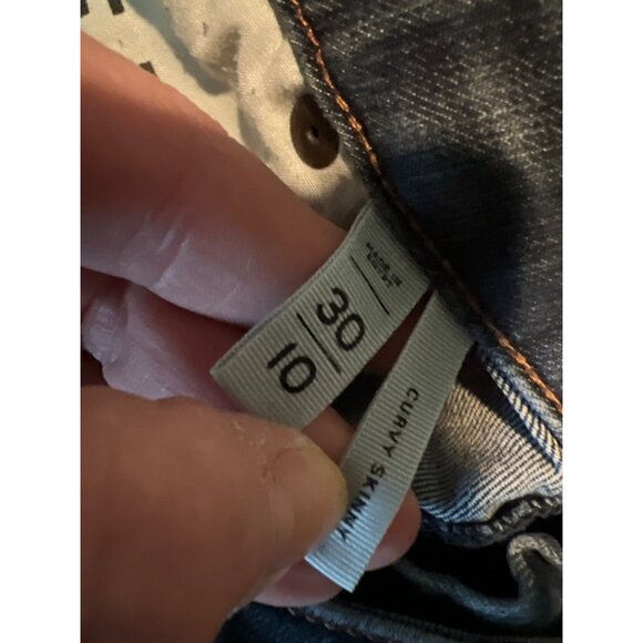 Loft Curvy Skinny Jeans Size 10 - Picture 3 of 8
